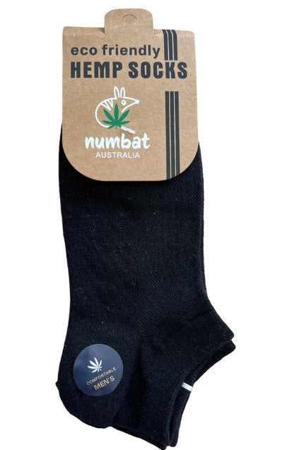 Numbat Men’s Low Cut Hemp Socks - 2 Pack