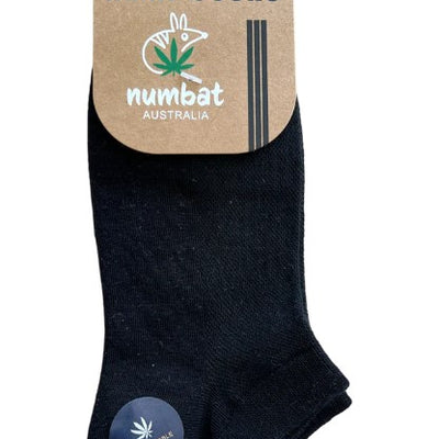 Numbat Men’s Low Cut Hemp Socks - 2 Pack