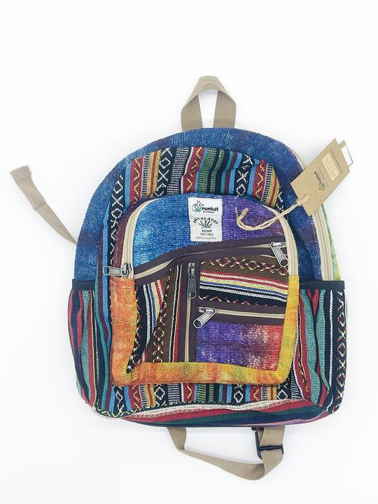 Numbat Small Rainbow Hemp Backpack