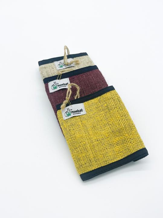 Numbat 2 Fold Hemp Wallet