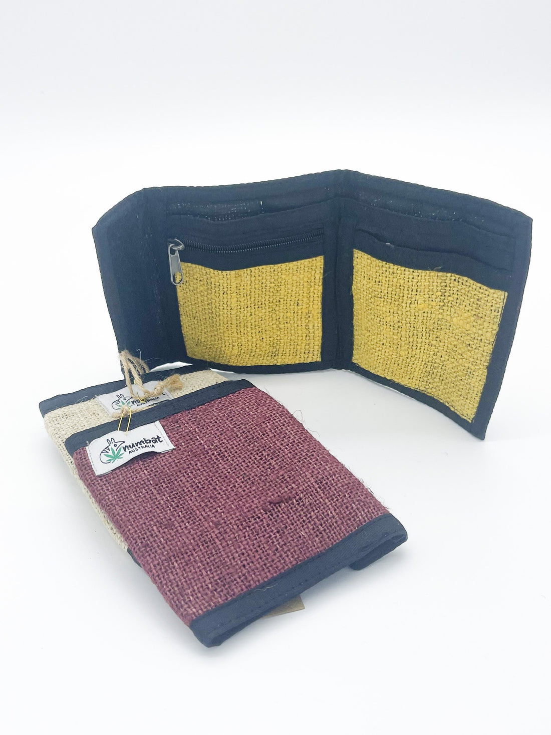 Numbat 2 Fold Hemp Wallet